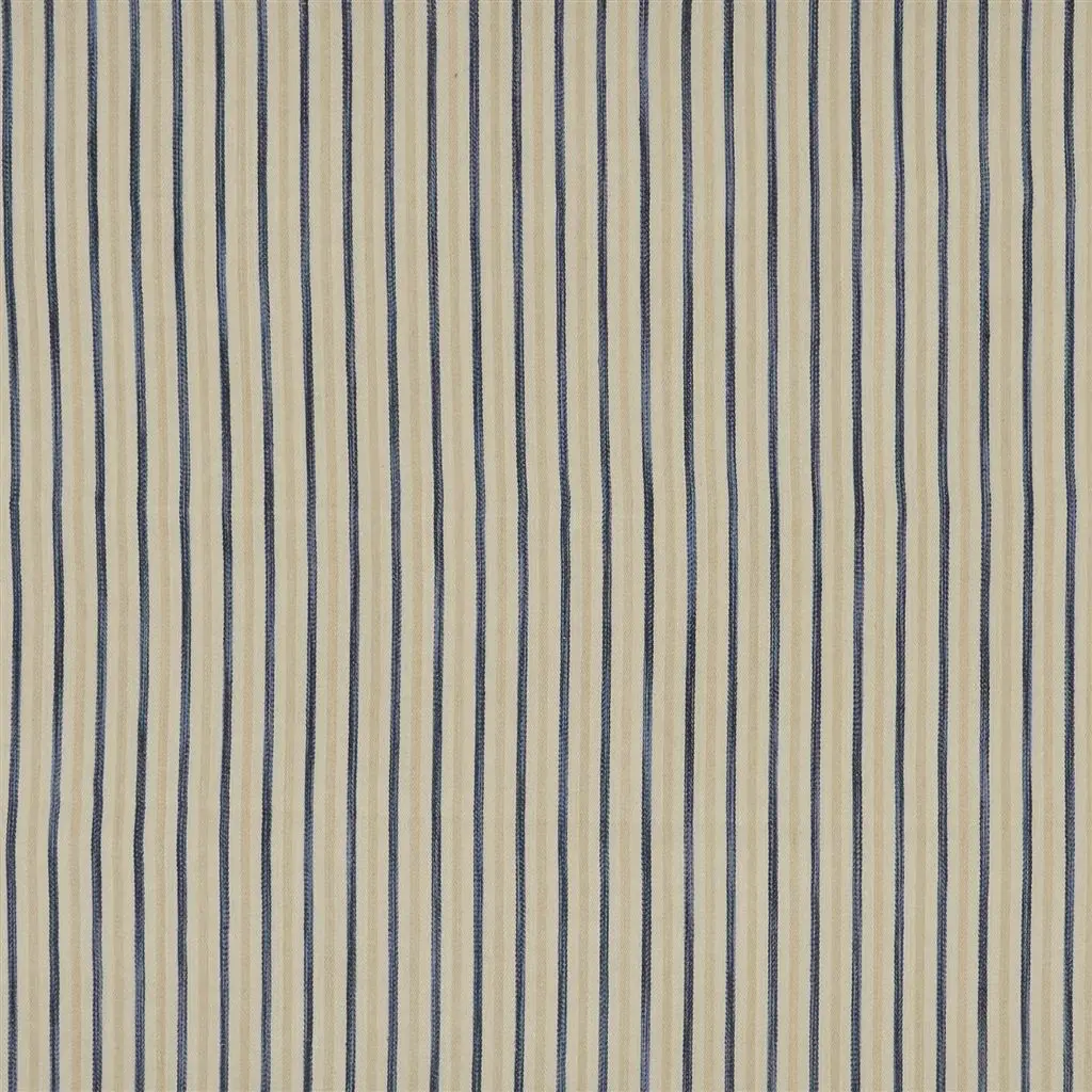Calvados Ticking - Indigo Cutting