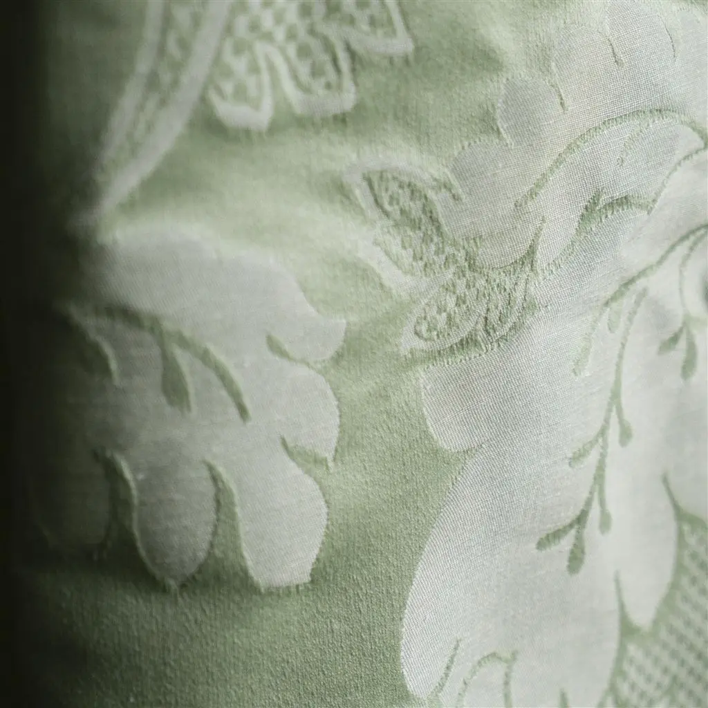 tuileries damask - eau de nil