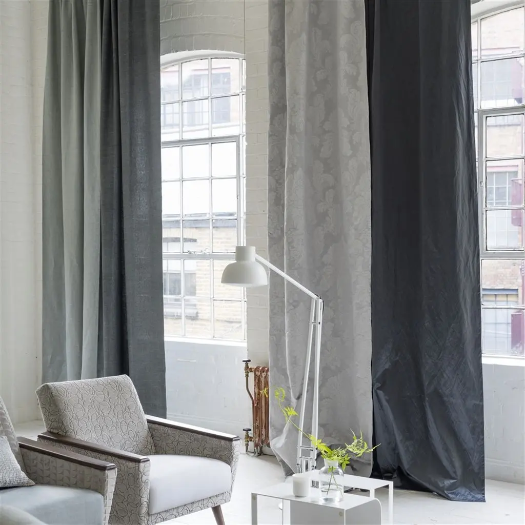 tuileries damask - graphite
