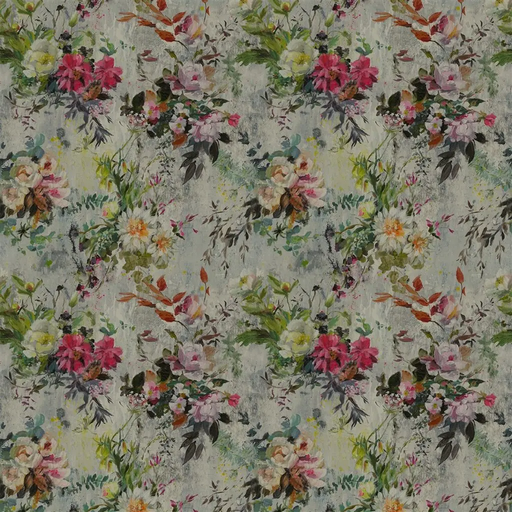 aubriet lino - damson fabric