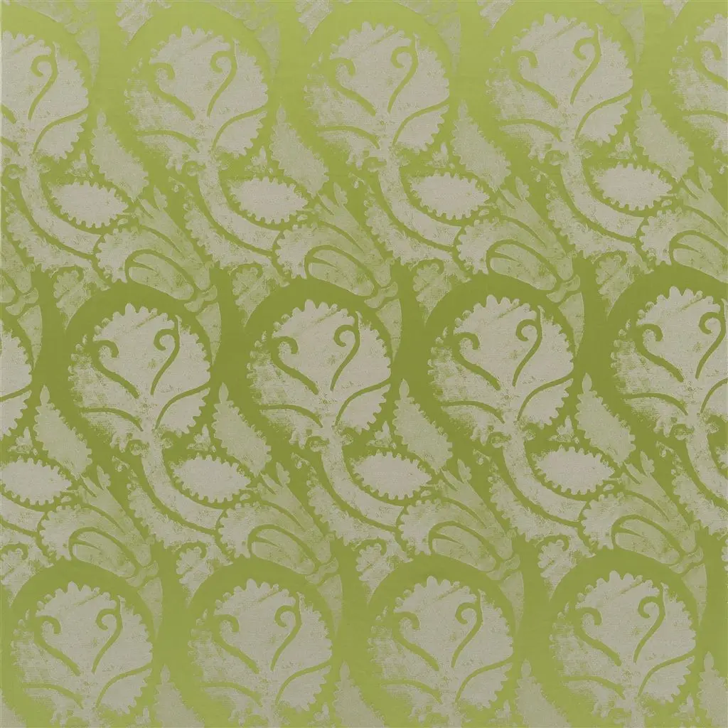 majella - leaf fabric