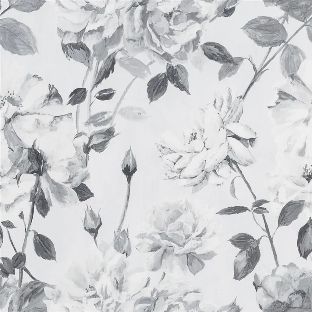couture rose - noir wallpaper