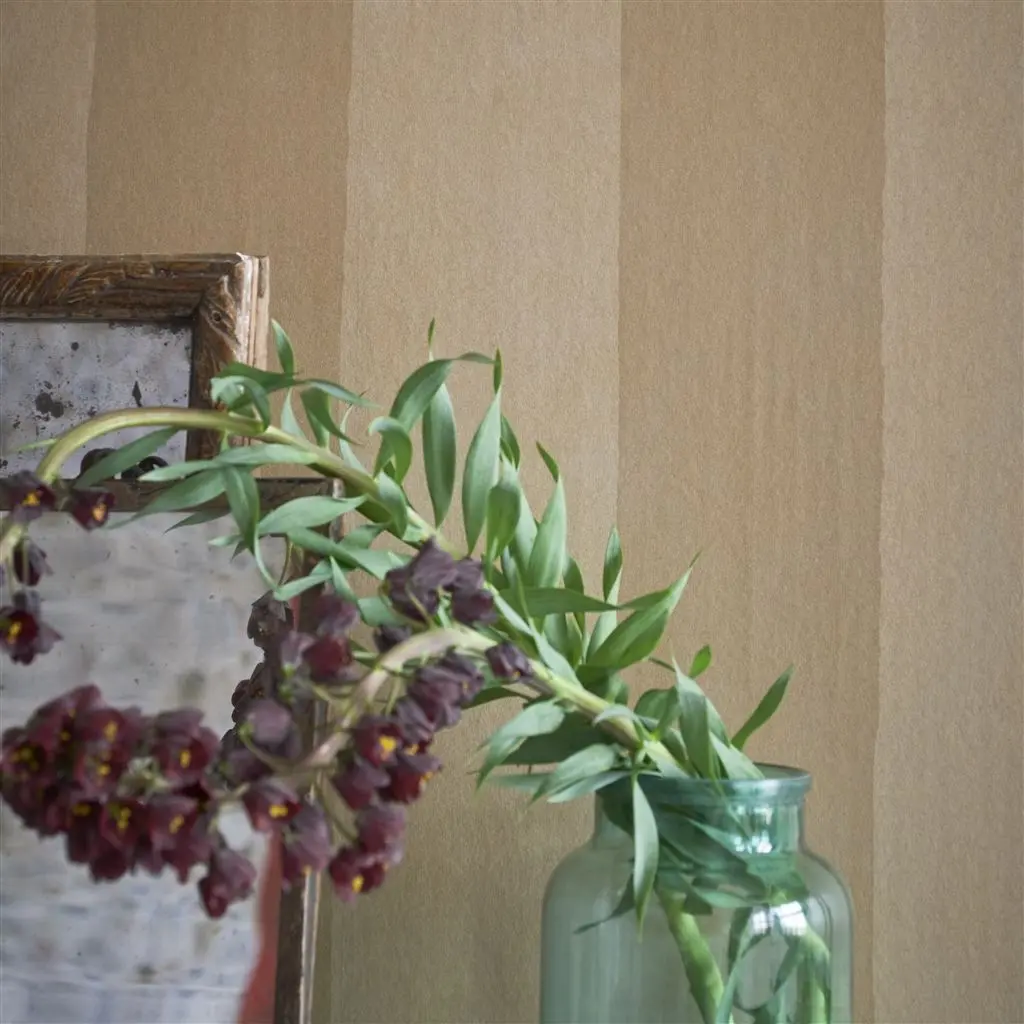 Parchment Stripe - Polished Cement