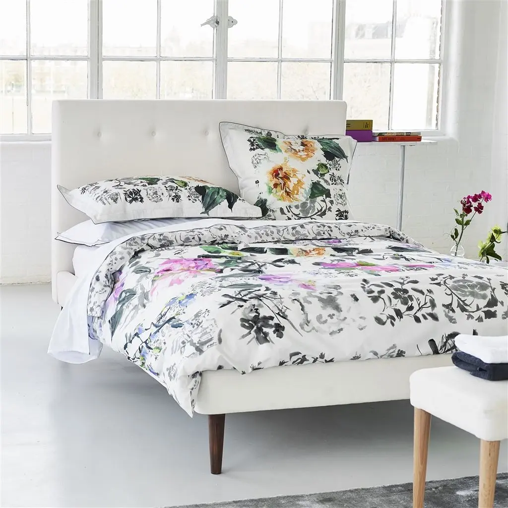 Majolica Slate Bed Linen Designers Guild