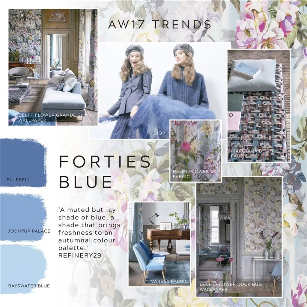 Trend: Forties Blue                                                   
