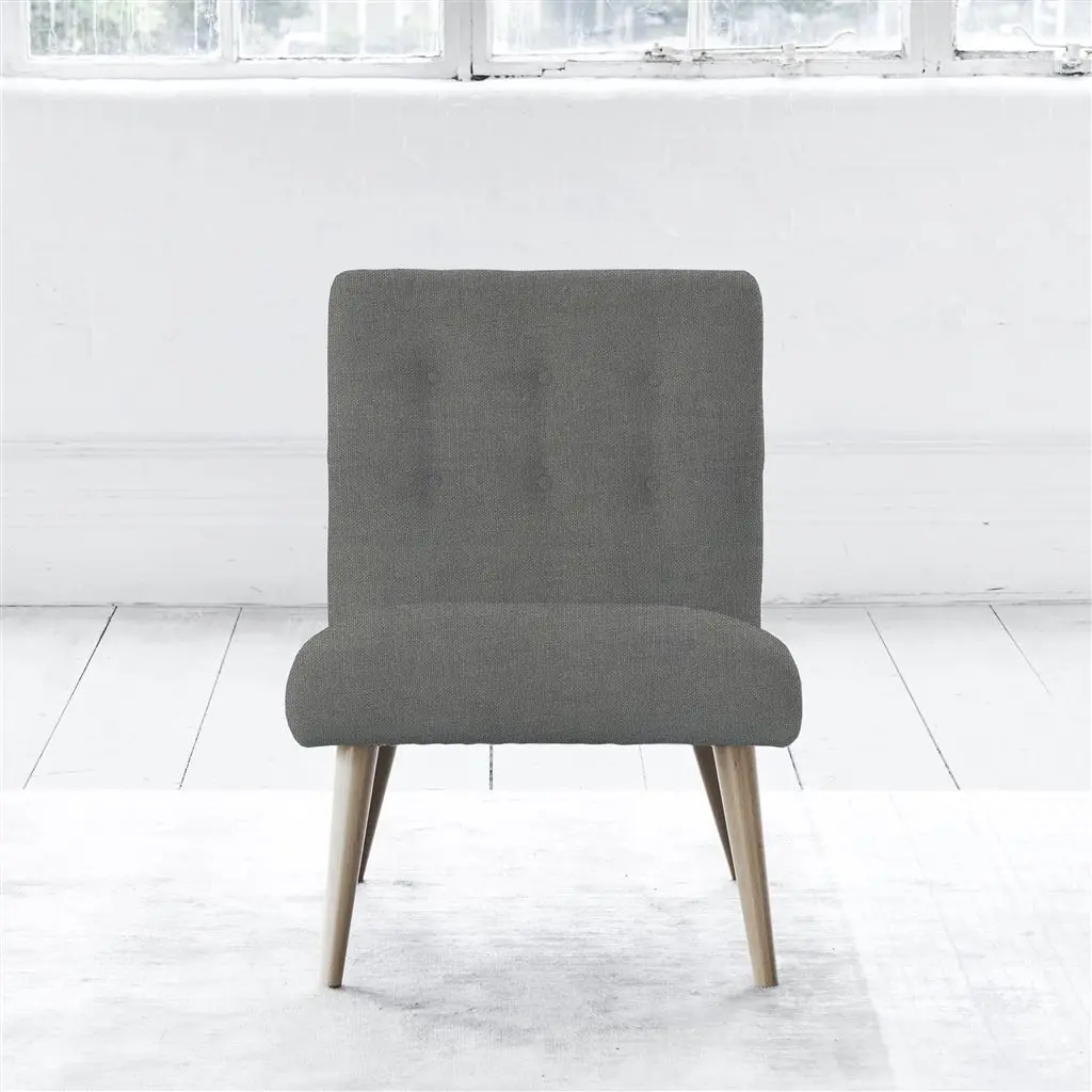 Eva Chair - Beech Leg - Brera Lino Granite
