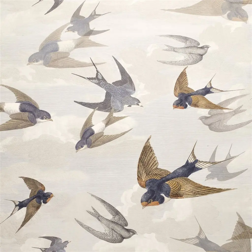 Chimney Swallows Dawn