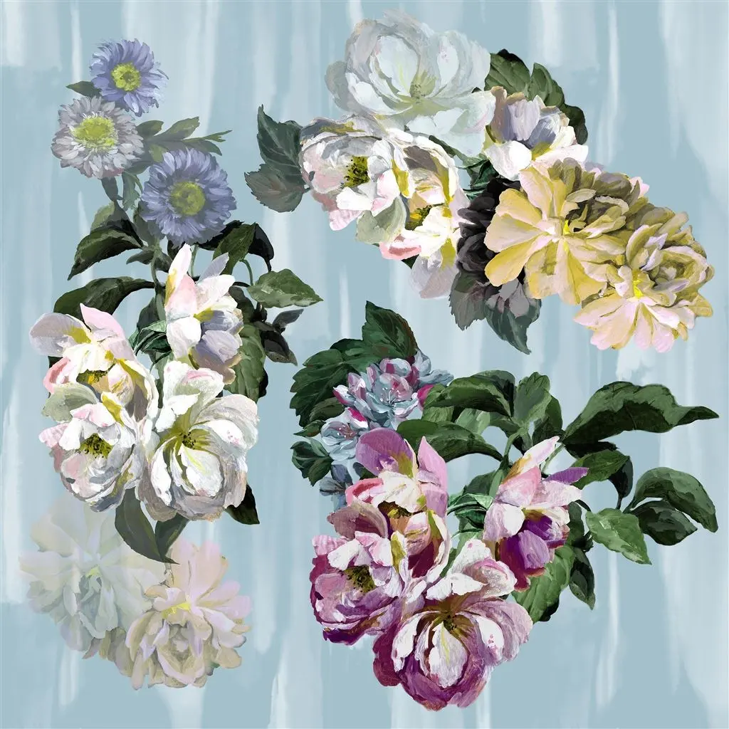 Delft Flower Sky Shower Curtain Designers Guild