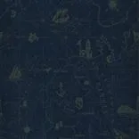 Shipping Lanes Map - Brilliant Blue