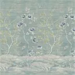 Manohari Grasscloth Delft Cutting