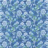 Eagle House Damask - Woad Cutting