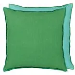 Brera Lino Emerald & Capri Cushion