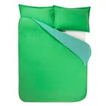 Biella Emerald & Aqua Pure Linen Bed Linen