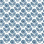 Medici Flower - Indigo