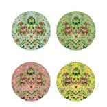 Ikebana Damask Side Plates 