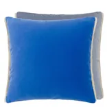 Varese Cerulean & Sky Velvet Cushion