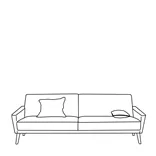Wedge Sofa
