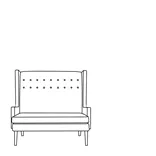 Harper Bench with Arms