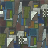 Raku Patchwork - Chocolate