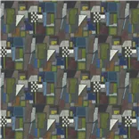 Raku Patchwork Chocolate