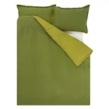 Biella Olive & Lime Linen Bed Linen