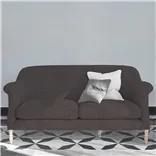 Paris 2.5 Seat Sofa - Aria - Steel - Beech Leg