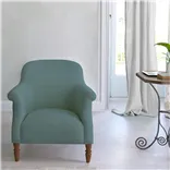 Paris Chair - Brera Lino - Mist - Walnut Leg