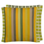Cork Street Stripe Natural Cotton Cushion