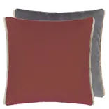 Varese Coral & Dusk Velvet Cushion