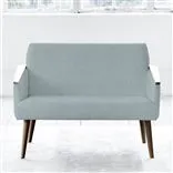 Ray - Two Seater - Walnut Leg - Brera Lino Lapis