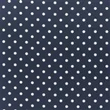 Georgette Dot - Navy