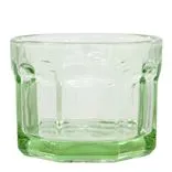 Small Transparent Green Glass