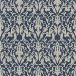 Speakeasy Damask Indigo