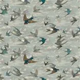 Chimney Swallows - Sky Blue Cutting