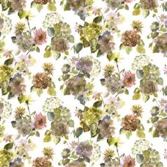 Palace Flower Birch Shower Curtain