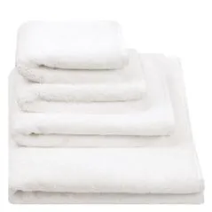Loweswater Bianco Organic Cotton Towels