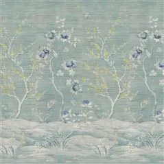Manohari Grasscloth Delft