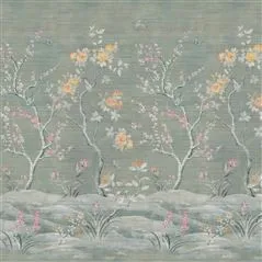 Manohari Grasscloth Blossom