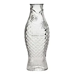 Clear Glass Fish Carafe