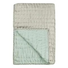 Chenevard Pebble & Duck Egg Steppdecke & Kissen