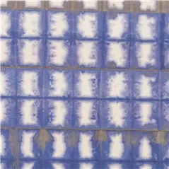 3 Sheets of Hand Tie-dyed Indigo Gift Wrap