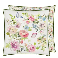 Fiore D'acqua Peony Coton Decorative Pillow