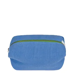 Brera Lino Cerulean Medium Washbag