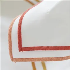 Astor Coral & Rosewood Cotton Bed Linen