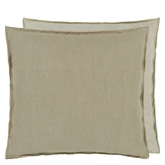 Brera Lino Seagrass & Natural Decorative Pillow