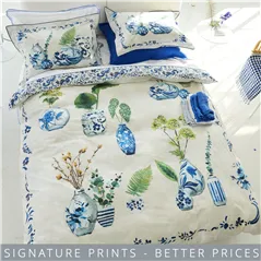 Kawana Delft Cotton Bed Linen Set