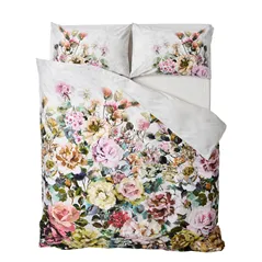 Grandiflora Rose Cotton Duvet Cover Set