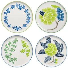 Fougere Dinner Plates Set Of 4 