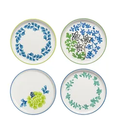 Fougere Side Plates Set Of 4 