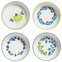 Fougere Cereal Bowls Set Of 4 